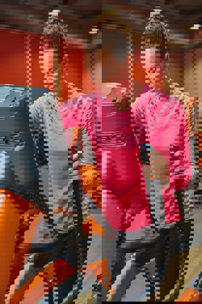 PA444CC - Damen Basic Sport Funktionsshirt Langarm