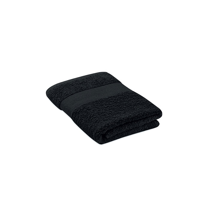 TERRY - Handtuch Organic Cotton - schwarz