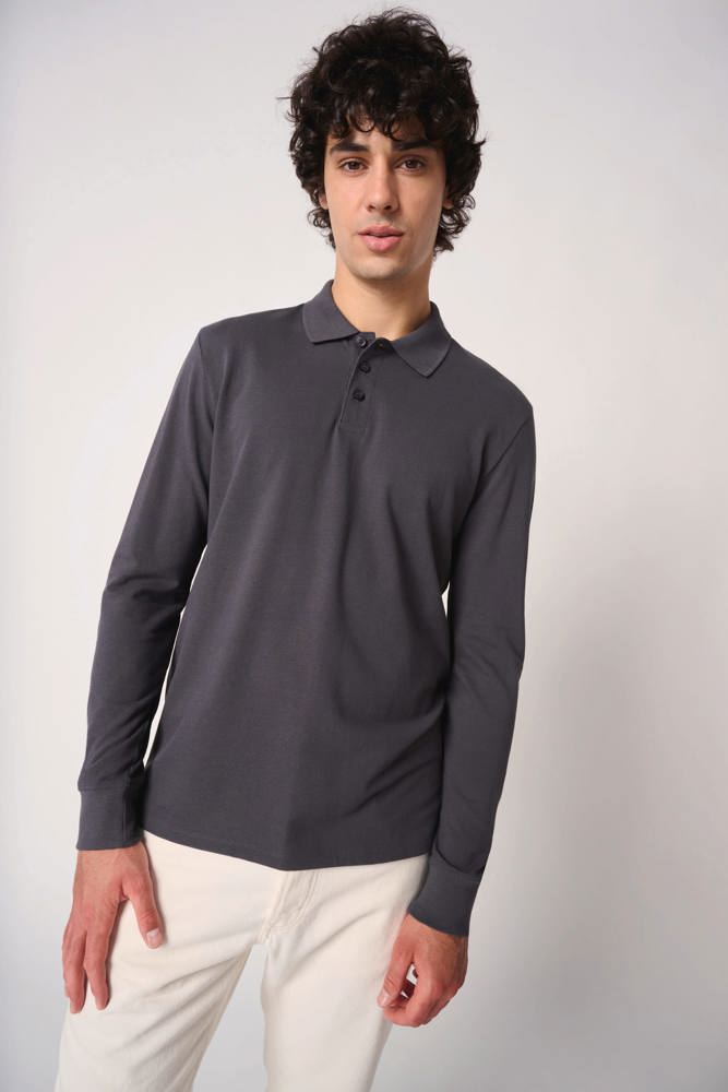 IB290C - LSL Herren Piqué-Poloshirt
