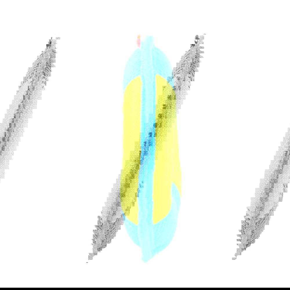 Hundespielzeug Flying Disc, gelb/blau, S