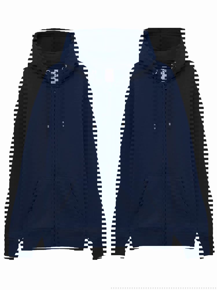 BS Vega Hoodie mit durchgehendem Reißverschluss, 280 gr/m² - Navy (PMS 5395C)