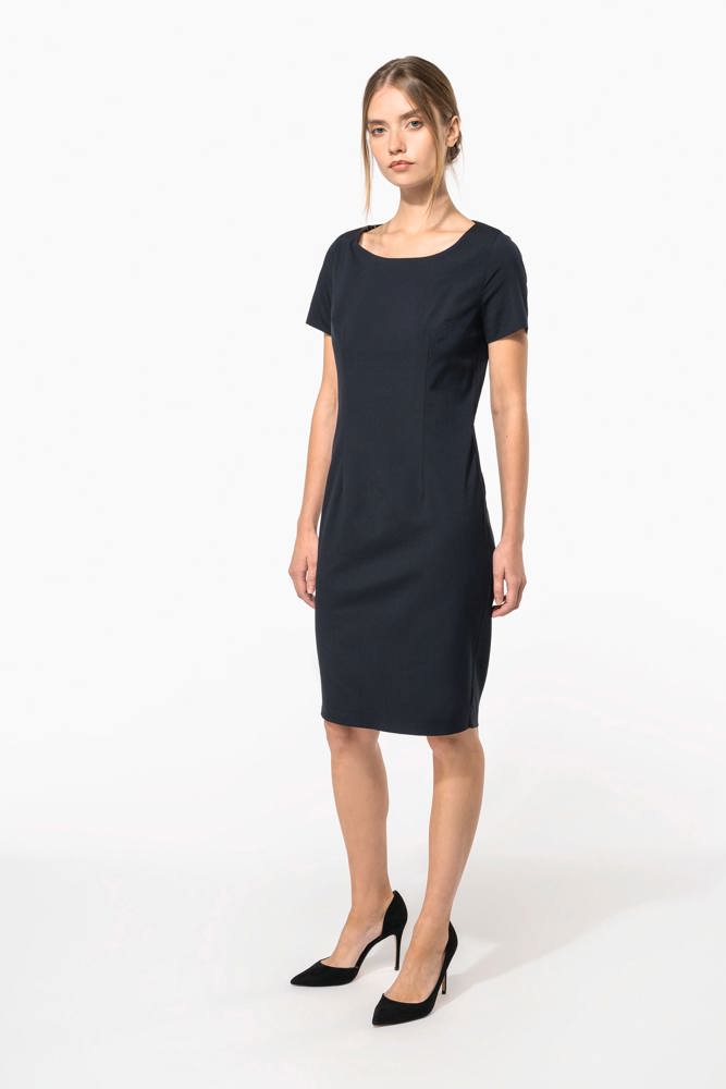 K500 - Kleid mit kurzen Ärmeln