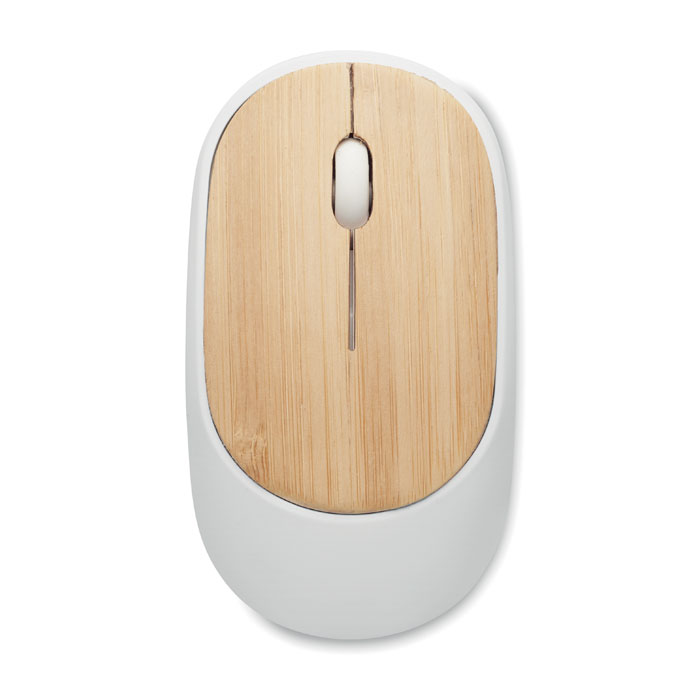 CURVY BAM - Optische Mouse  Bambus