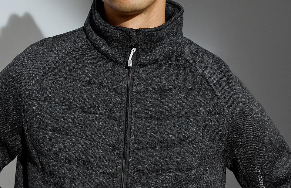 Fleecejacke | Gesteppt