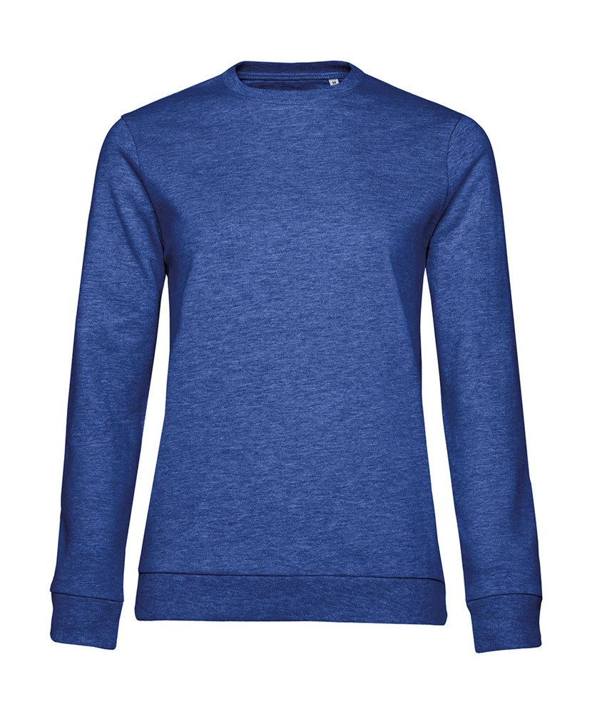 #Set In /women French Terry - Heather Royal Blue