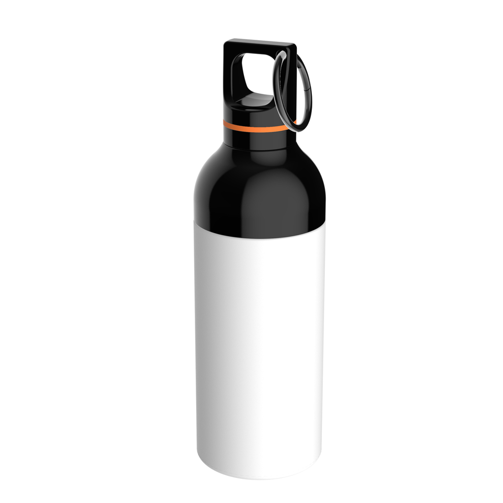 Trinkflasche RETUMBLER-DUIX STEEL - orange, weiß