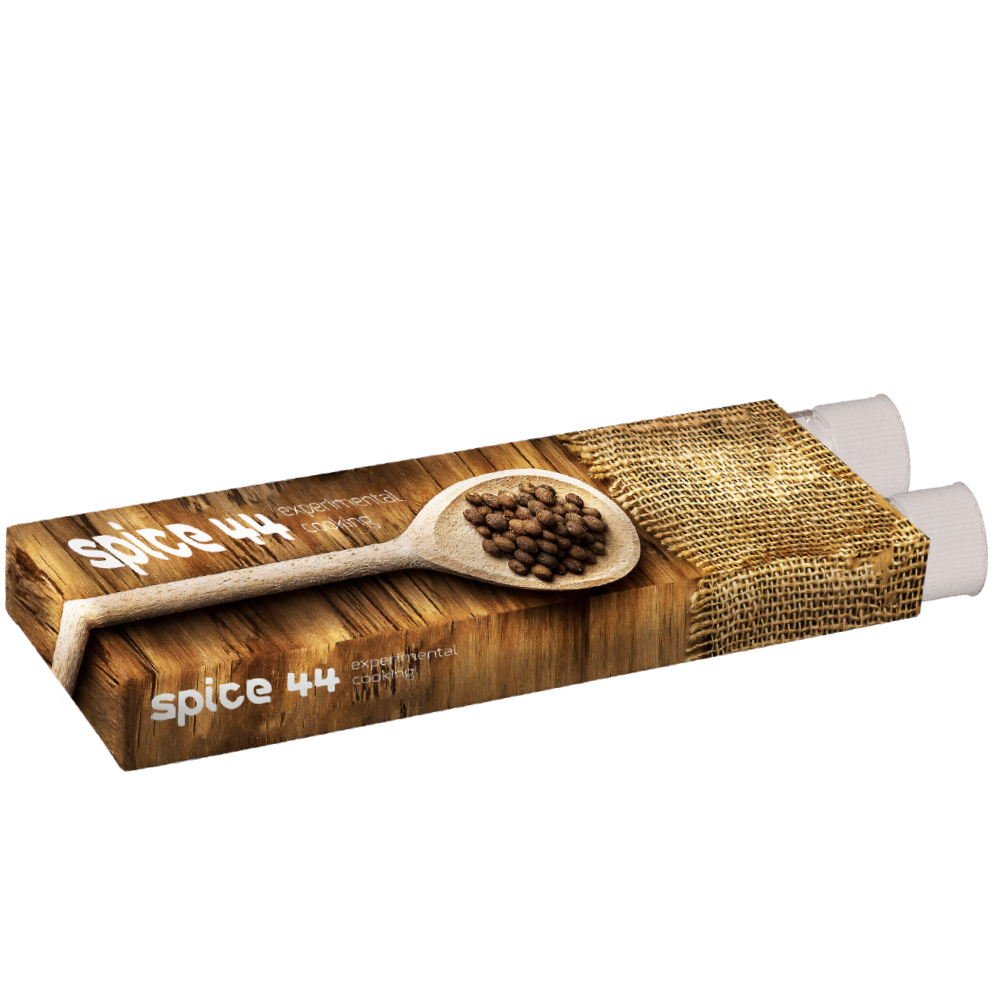 verschiedene Gewürzmischungen (Kategorie 2), 10-14g, 2er Set Reagenzglas in Faltschachtel