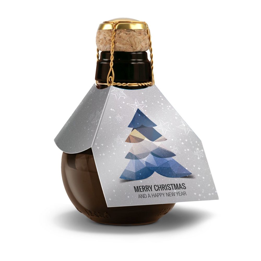 Kleinste Sektflache: Merry Christmas