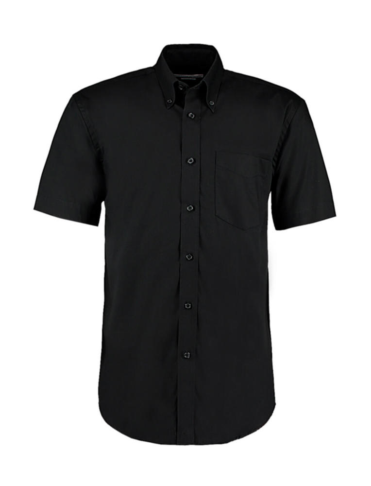 Classic Fit Premium Oxford Shirt SSL - Black