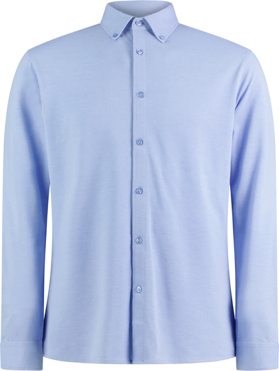 Kustom Kit - Tailored Fit Superwash® 60º Pique Shirt Long Sleeve