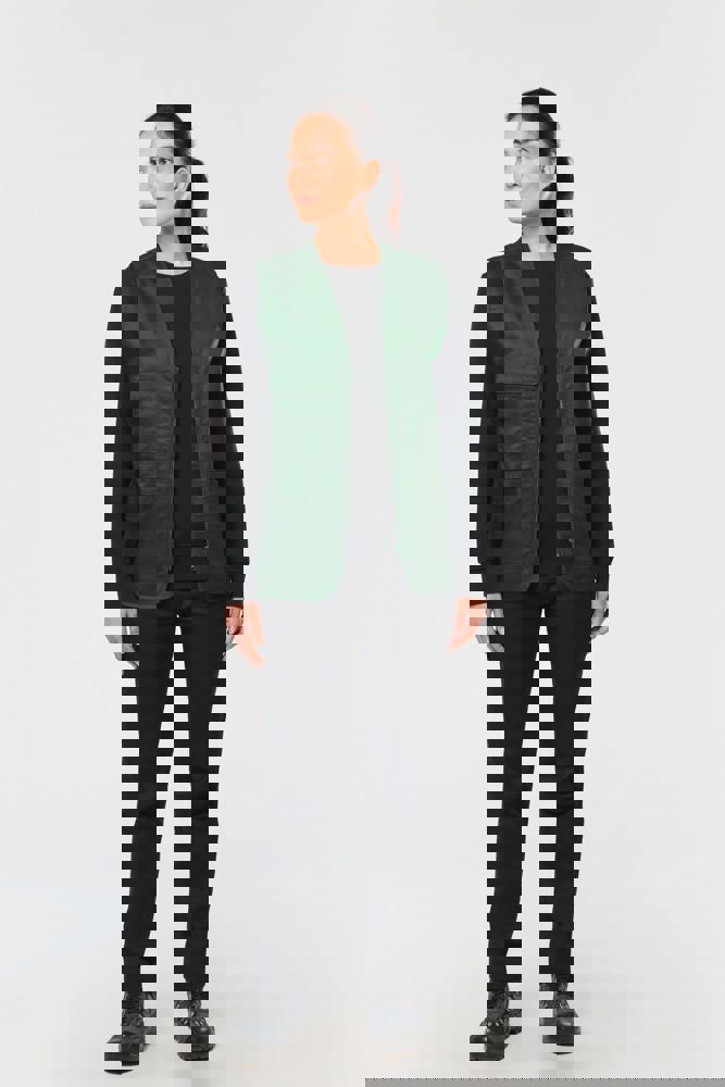 WK608 - Unisex-Weste aus  Baumwollpolyester mit mehreren Taschen