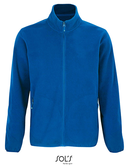 SOL´S - Men´s Factor Zipped Fleece Jacket - Royal Blue 241