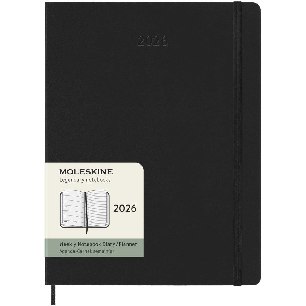 Moleskine Hardcover 12 Monate Wochenkalender XL