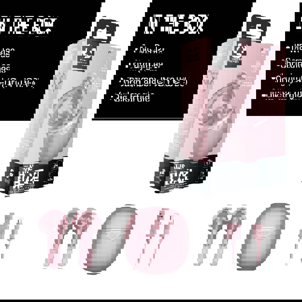 3TW2200 I Fresh 'n Rebel Twins Blaze - True Wireless earbuds with ENC