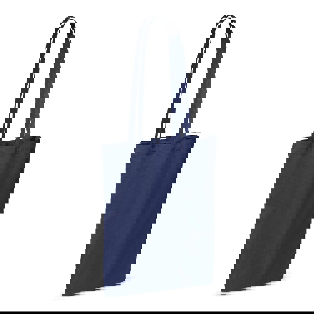 Umhängetasche Baumwolle OEKO-TEX® 140g/m² 38x42cm - Dunkelblau