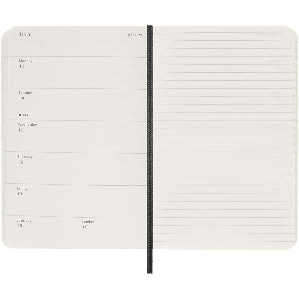 Moleskine Softcover 12 Monate Wochenkalender, Pocket-Format