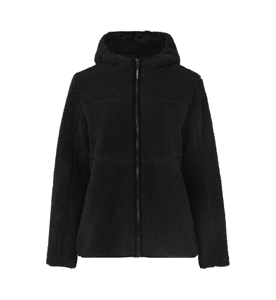 Pile Fleecejacke | Damen   - Schwarz (C-900)