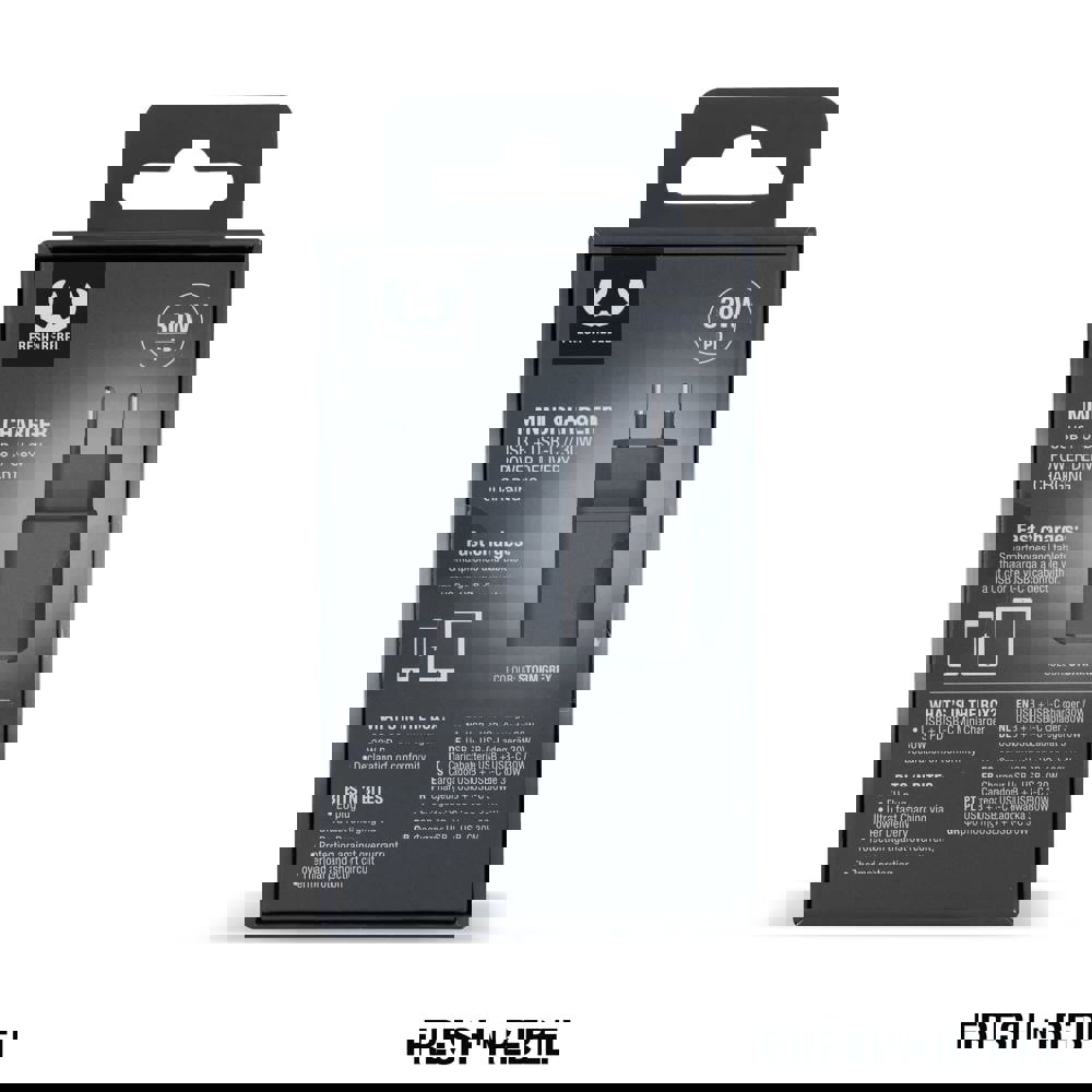 2WC30 I Fresh 'n Rebel Mini Charger USB-C + A PD // 30W