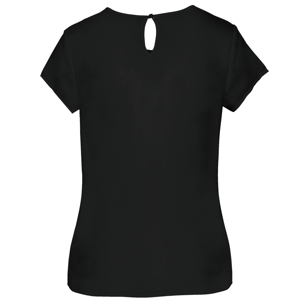 K5002 - Kurzarm-Kreppbluse für Damen