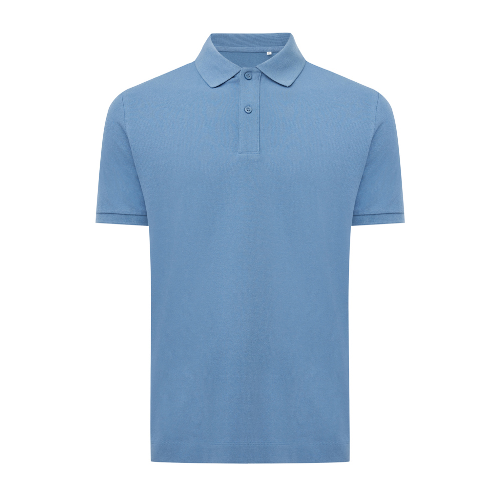 IQONIQ Yosemite Piqué-Poloshirt aus recycelter Baumwolle - moon blue (± PMS 17-4029 TCX)
