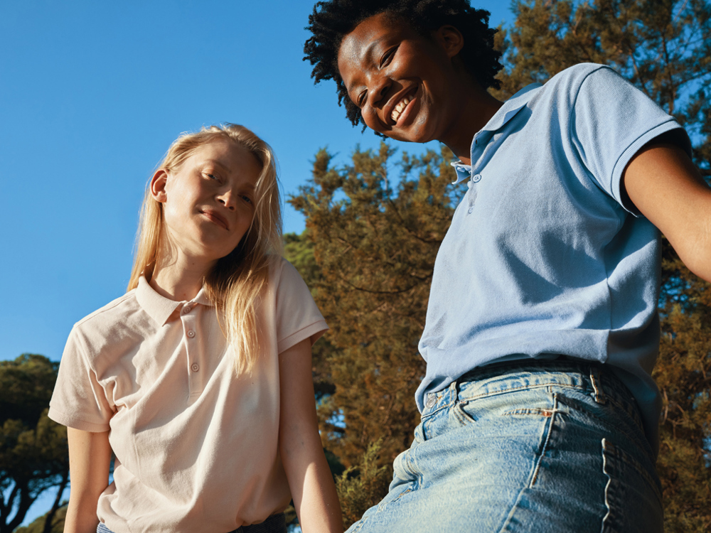 IQONIQ Yosemite Damen Piqué-Poloshirt aus rec. Baumwolle