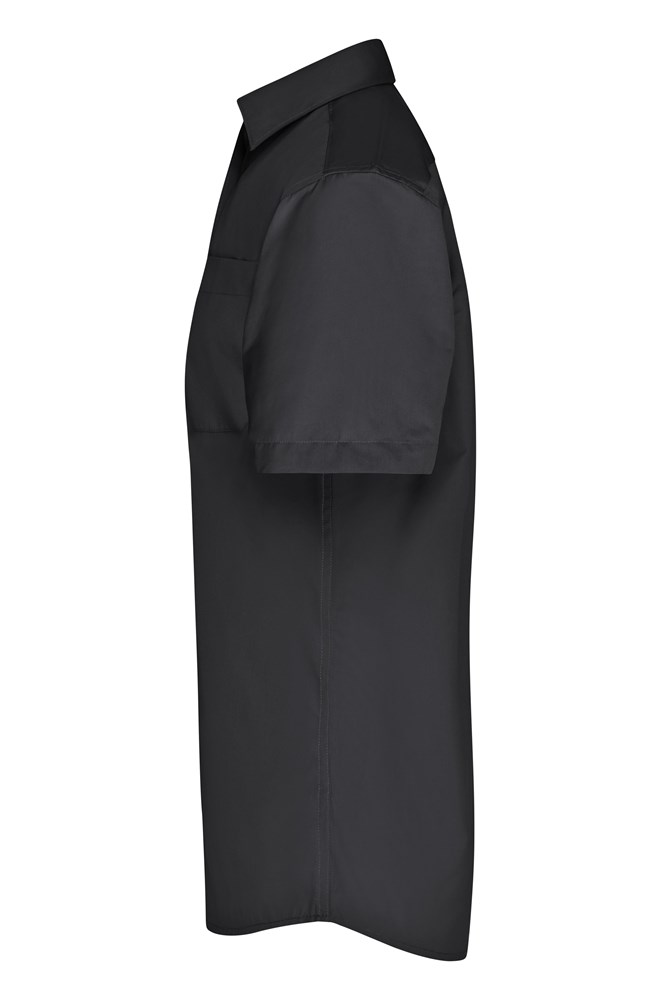 Men's Business Shirt Short-Sleeved