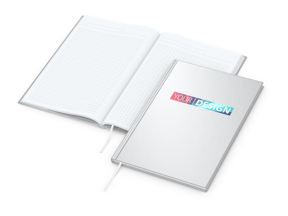 Notizbuch Memo-Book EXPRESS, A5, silber