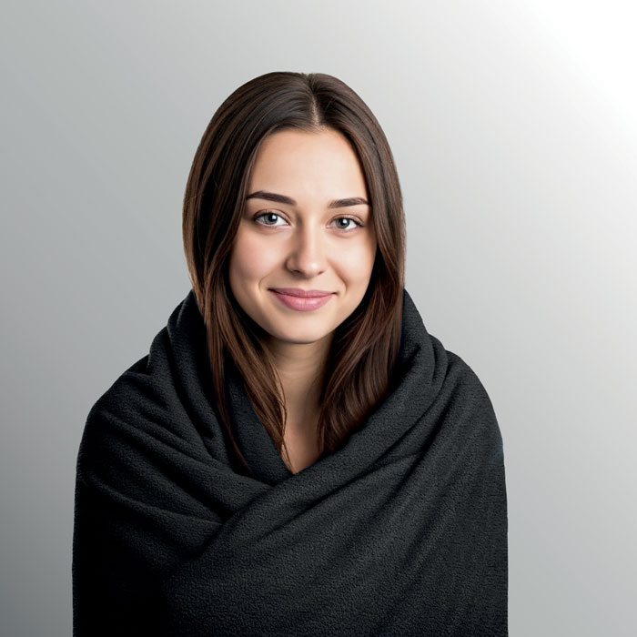 COZY - Reisedecke Flanell 220g/m²