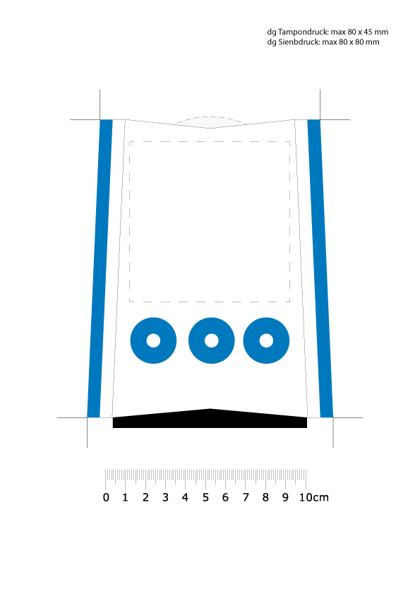 Parkscheibe ROBUST mit Eiskratzer und 3 Einkaufswagen-Chips