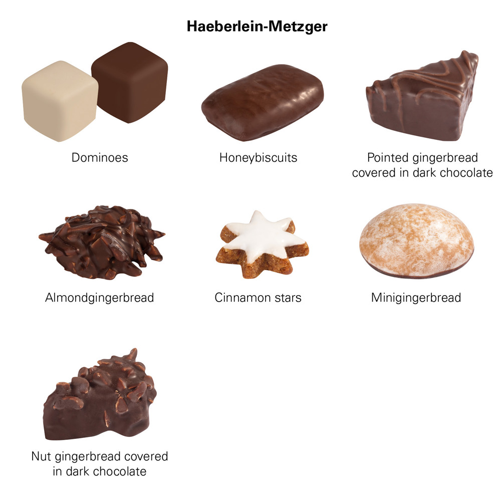 Geschenkdose aus Metall, Haeberlein-Metzger Lebkuchen-Mischung