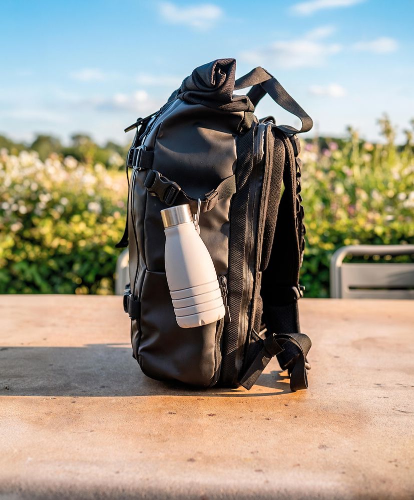 Faltbare Silikon-Trinkflasche 550 ml Erin