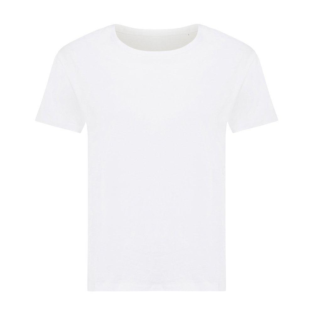 IQONIQ Yala Damen T-Shirt aus recycelter Baumwolle - recycled white (± PMS 11-0601 TCX)