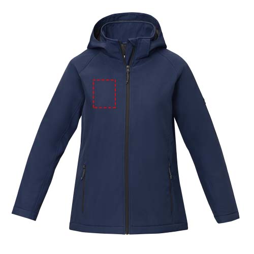 Notus wattierte Softshell Damenjacke