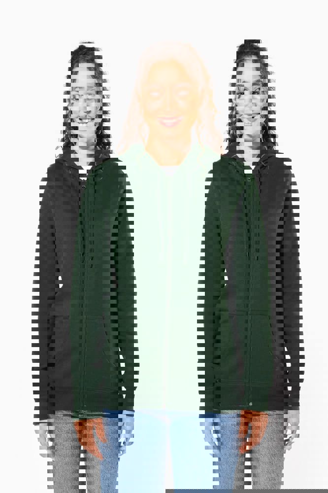 K4042 - Recyceltes Unisex-Sweatshirt mit Reißverschluss und Kapuze