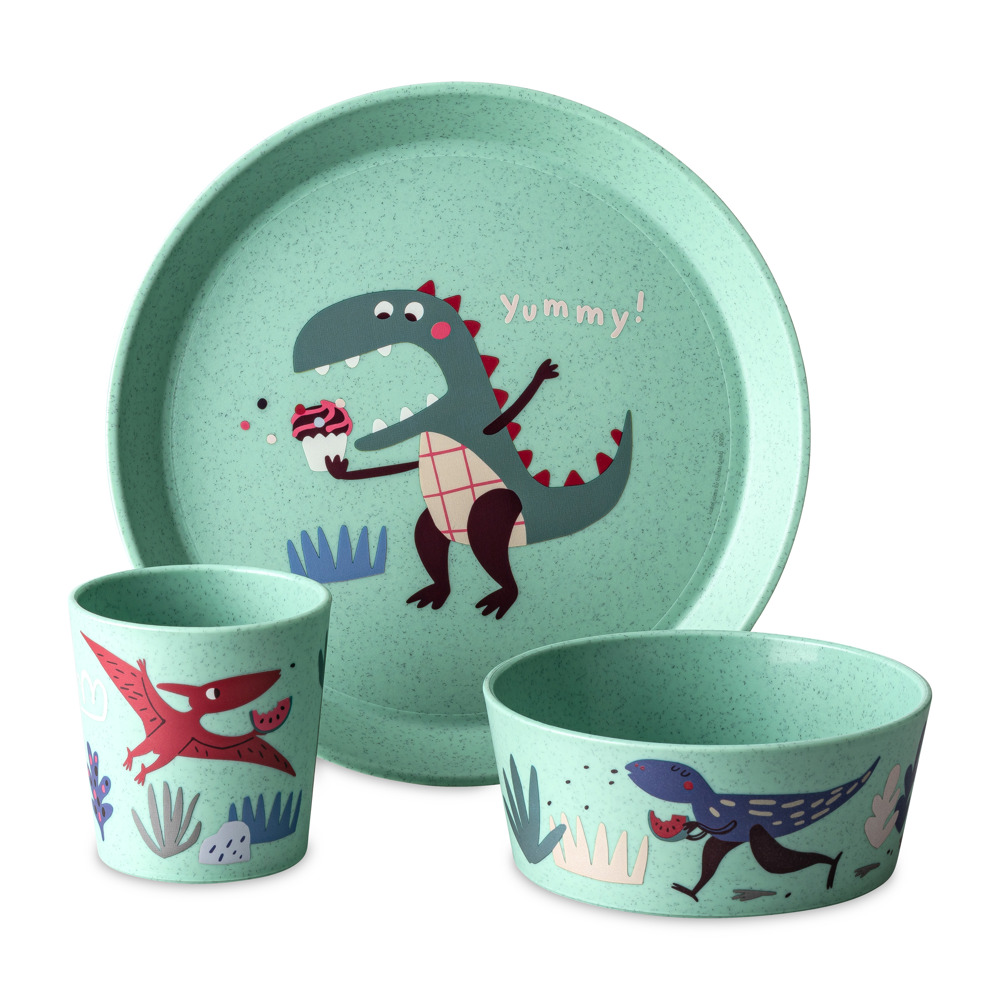 Koziol CONNECT REX Kleiner Teller + Schale + Becher