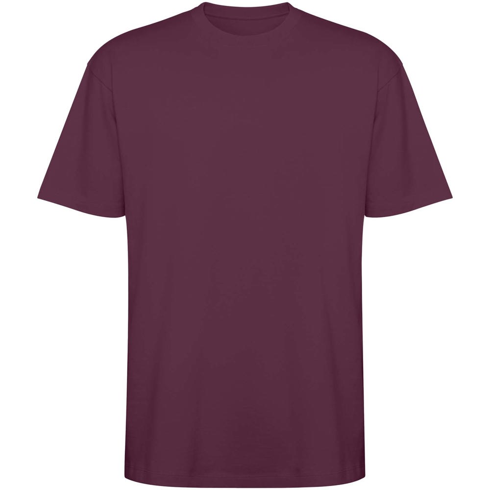 Bull Overzise T-Shirt Unisex - pflaumenrot