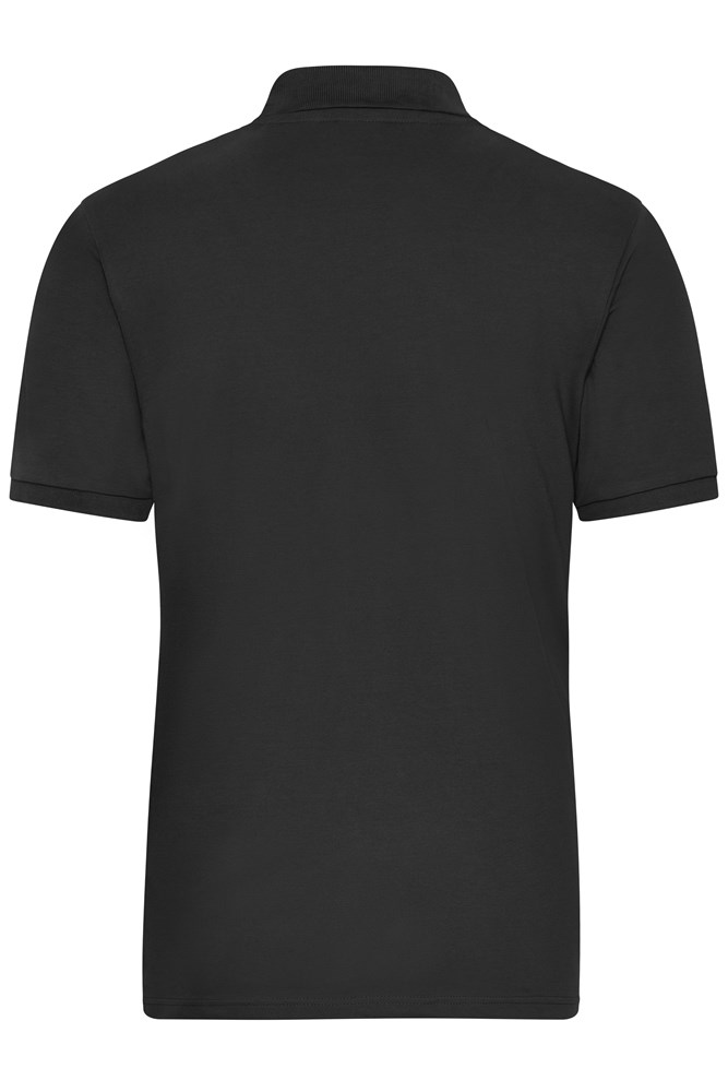 Men's ORGANIC Stretch-Polo Work - SOLID -   OCS Blended