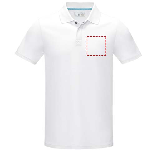 Graphite Poloshirt aus Bio-Baumwolle für Herren